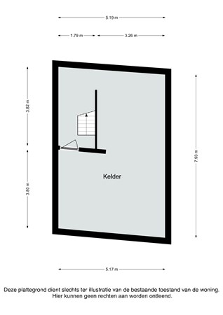 Plattegrond - Rijksweg Zuid 105, 6161 BH Geleen - Rijksweg Zuid 105 Geleen - Kelder 2D.jpg